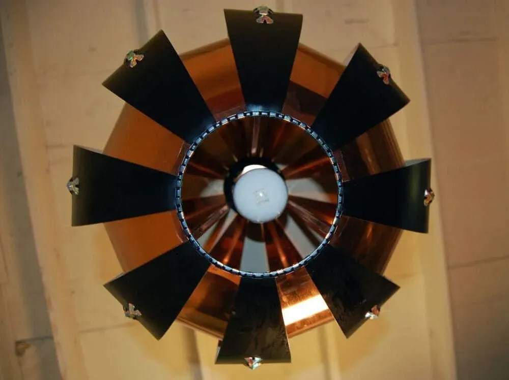 Werner Schou Mid-Century Modern Coronell Globe Pendant Ceiling Fixture - 8