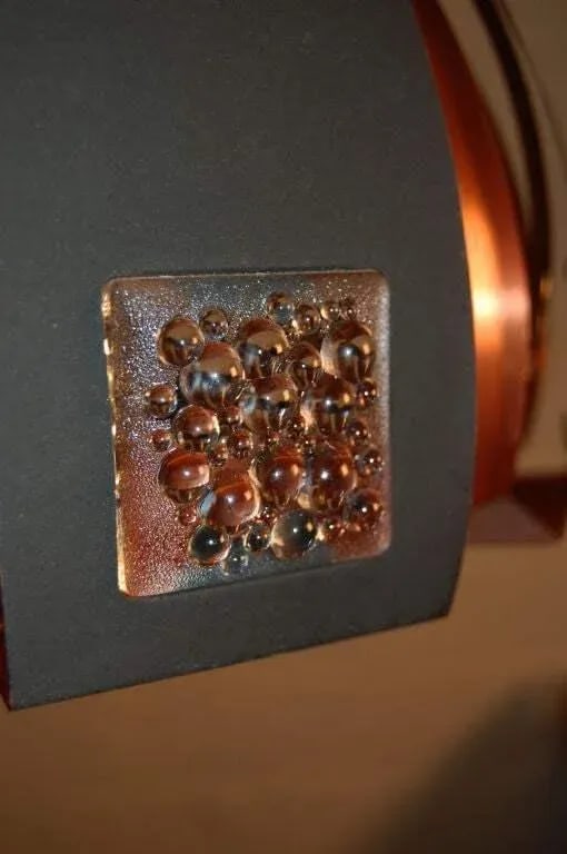 Werner Schou Mid-Century Modern "Moonscape" Dome Coronell Pendant Ceiling Fixture - 3