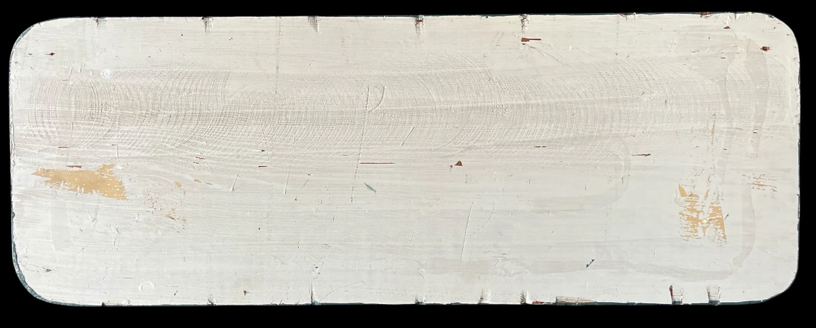 Vintage Hand-Carved Painted Wooden Directional Sign – "Restrooms / Telephones" - 7