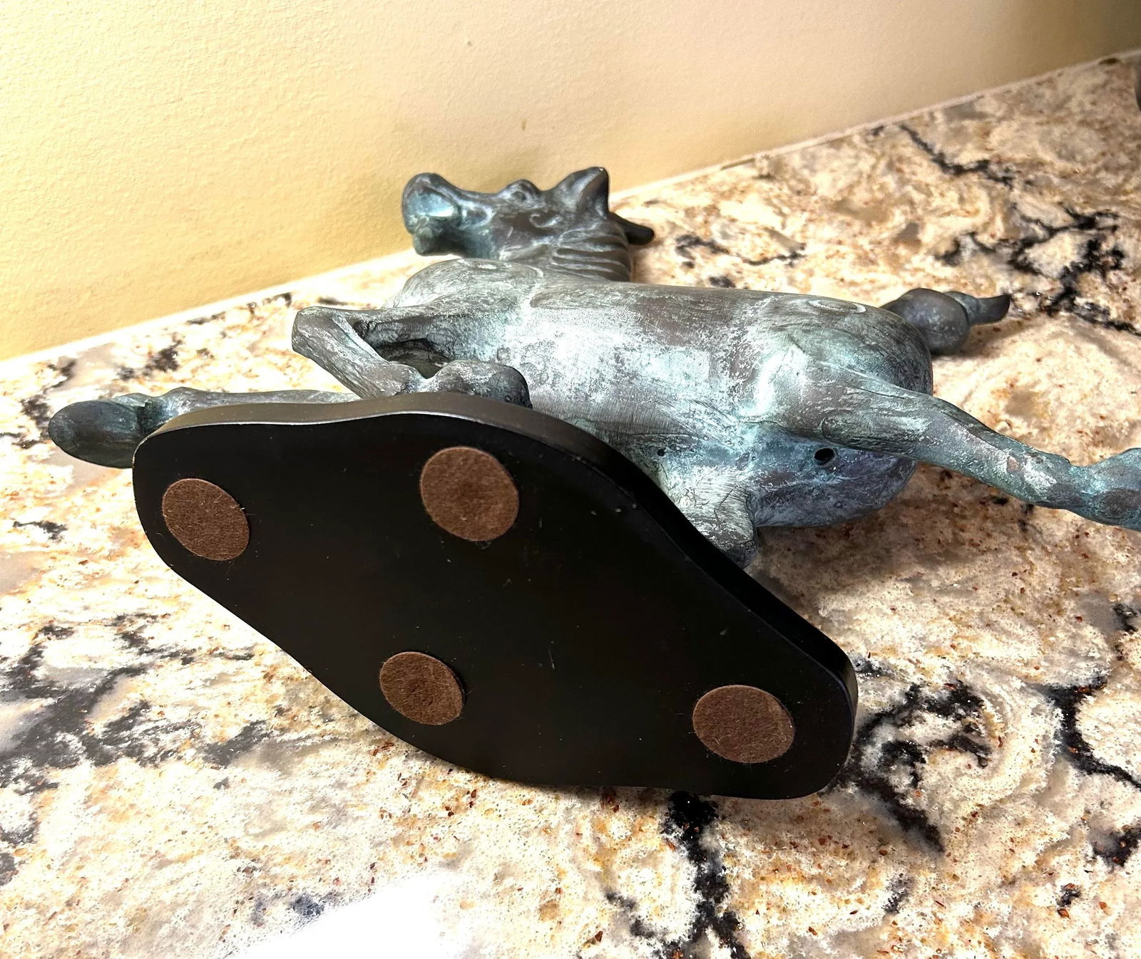 Replica of the Bronze Sculpture of "˜Flying/Galloping Horse of Gansu on Dragon/Swallow', Han - 7