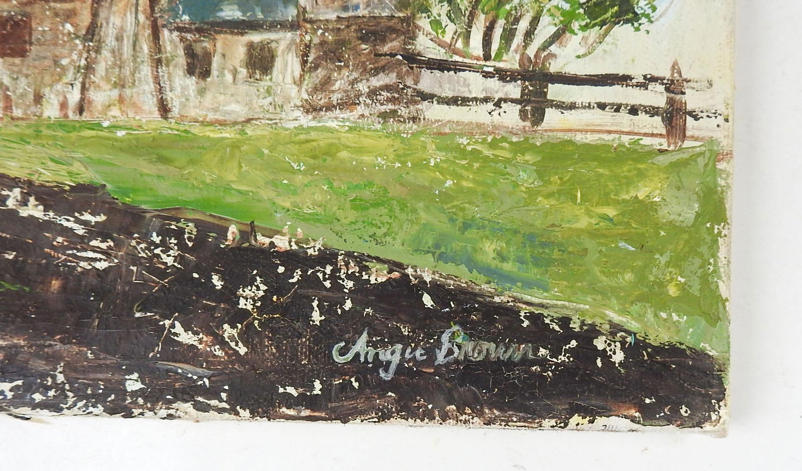 Vintage Rustic Farmhouse Painting - 2