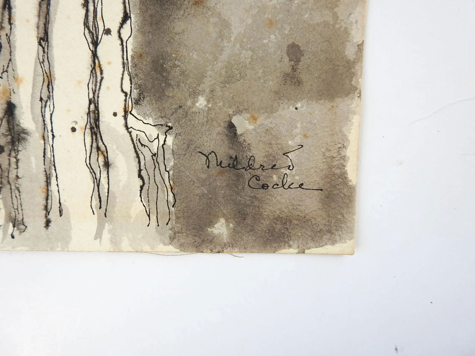 Mid-Century Modernist Mildred Cocke Colorado Landscape Painting - 2