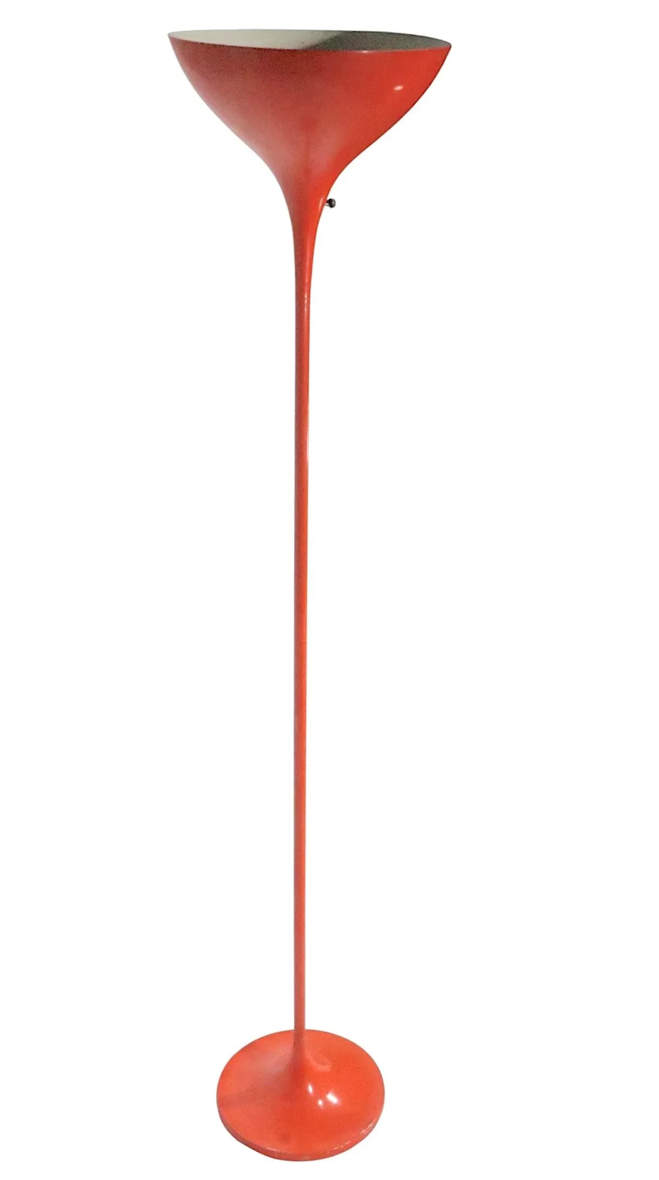 Mid 20th Century Space Age Mid Century Pop Art Style Floor Lamp Att. To Lightolier After Max Bill - 2