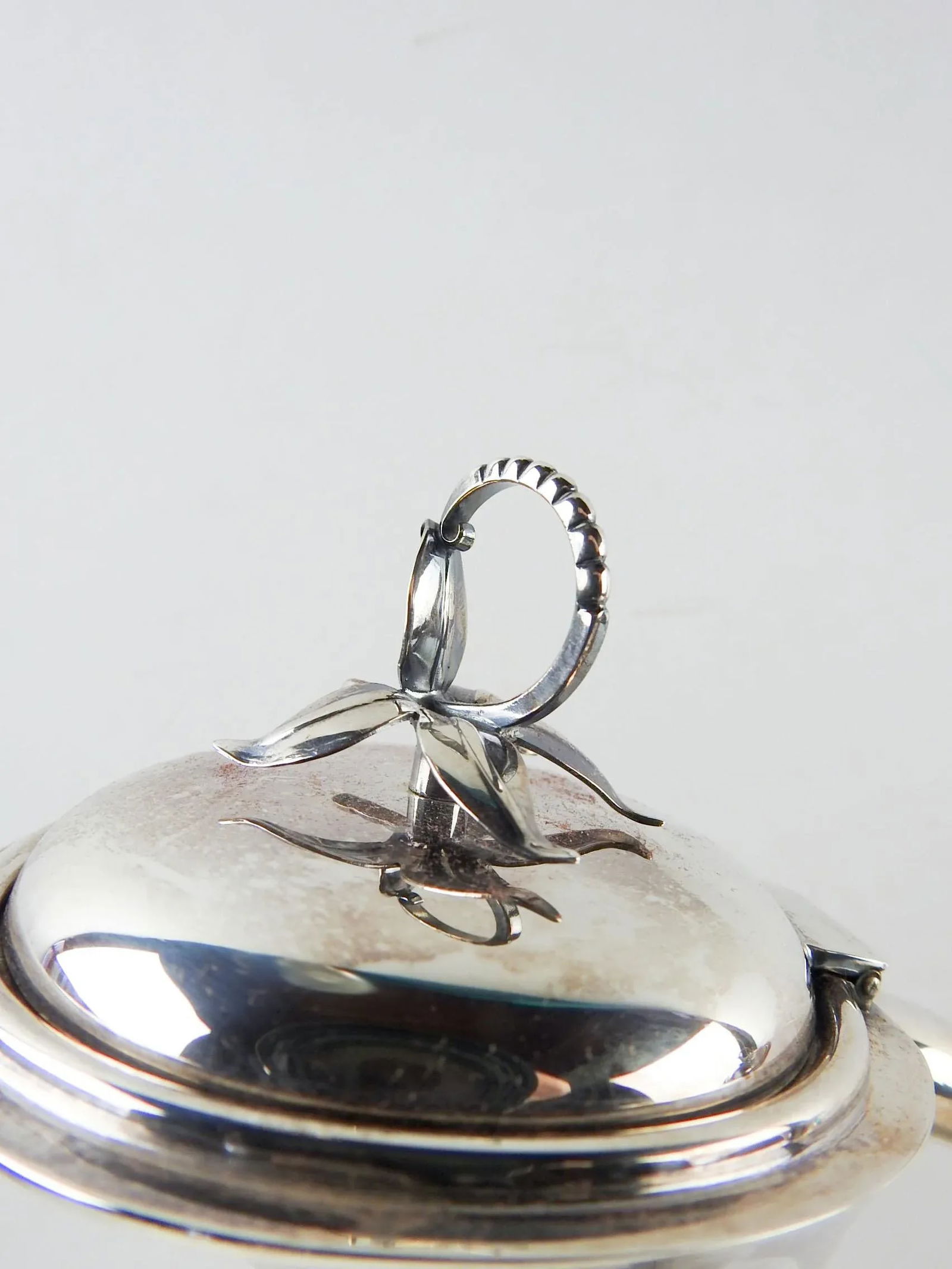 Mid 20th Century Eugen Ferner Tea and Coffee Silverplate Service - Set of 5 - 5