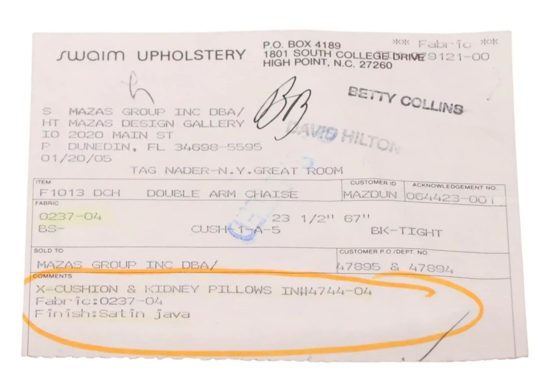 Directoire Revival Style Window Bench by Swaim - 14