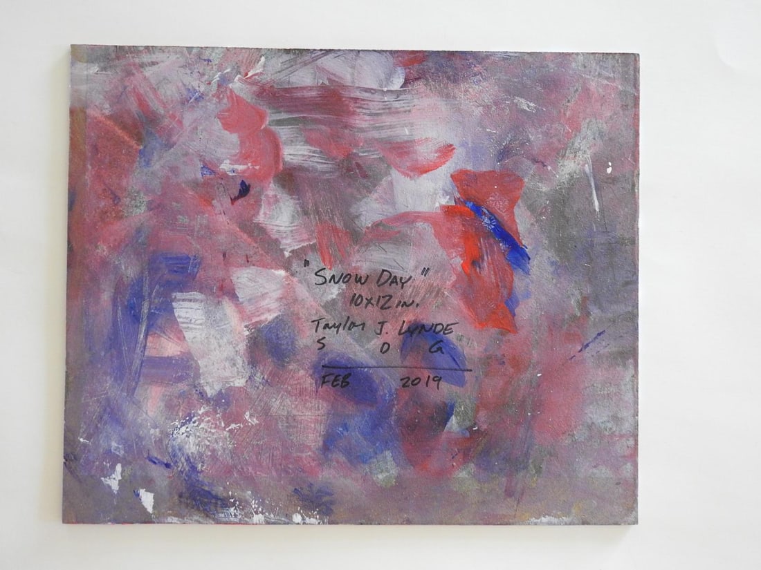 Contemporary Montana Winter Landscape Plain Air Painting - 3