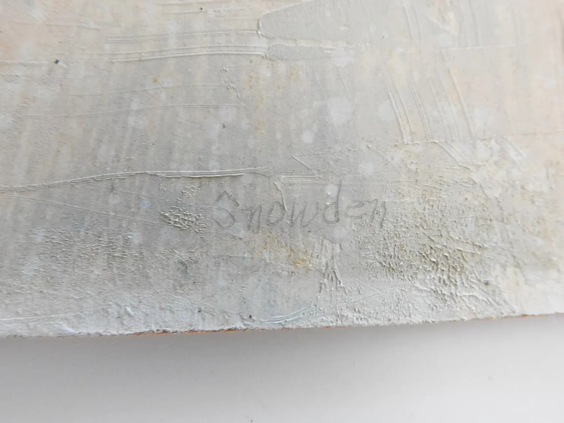 Chester Snowden Winter Snow Sleigh Scene Painting - 2