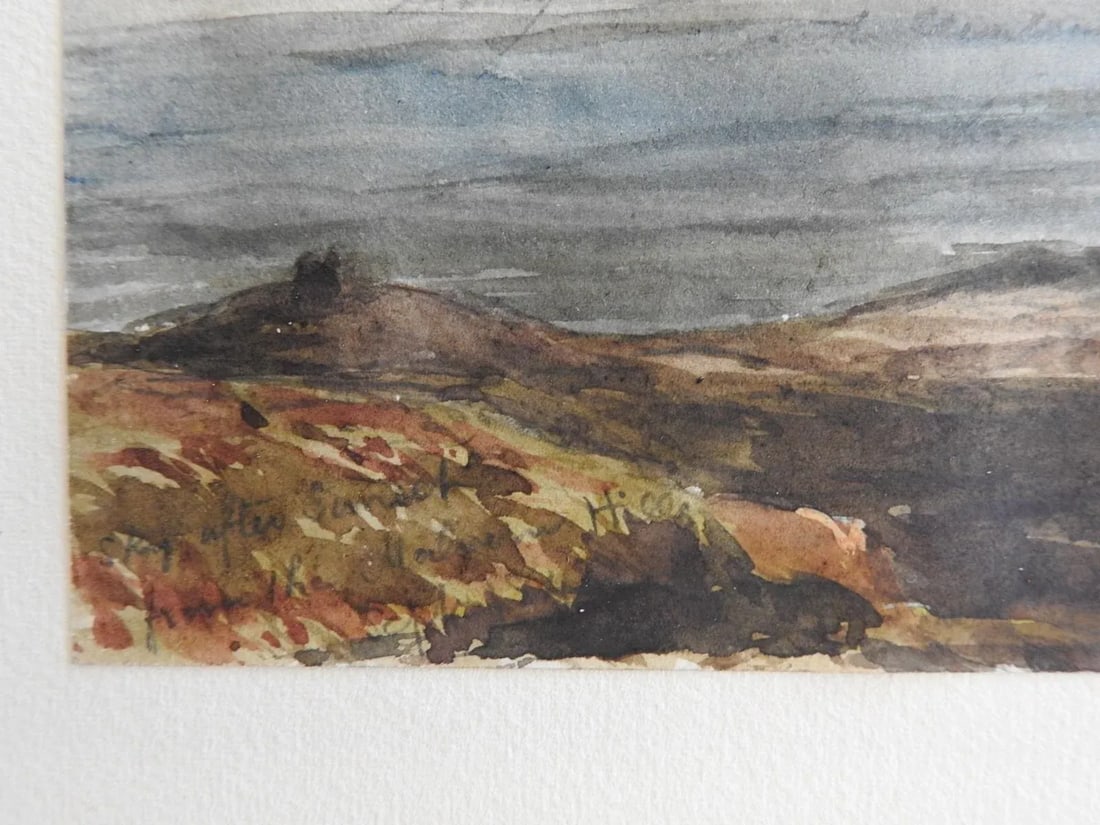 Mid 19th Century English Watercolor Landscape Painting - 3