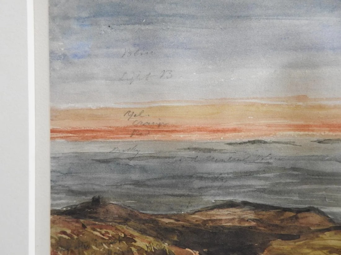 Mid 19th Century English Watercolor Landscape Painting - 4