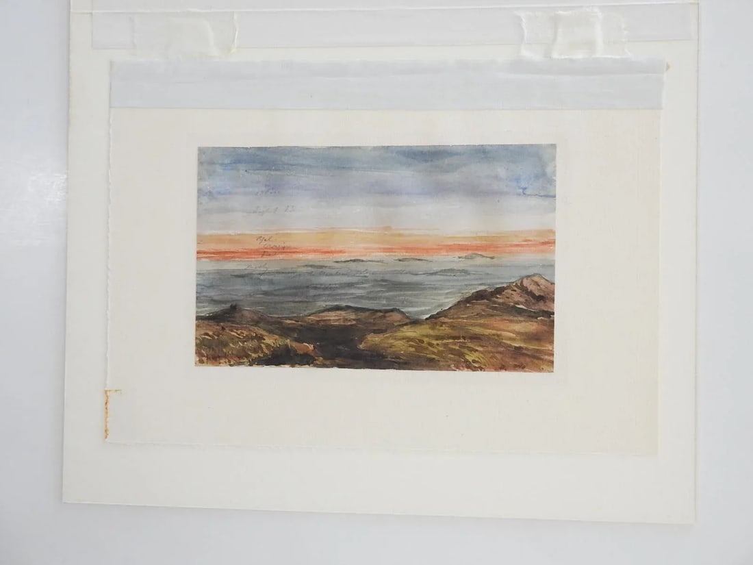 Mid 19th Century English Watercolor Landscape Painting - 6