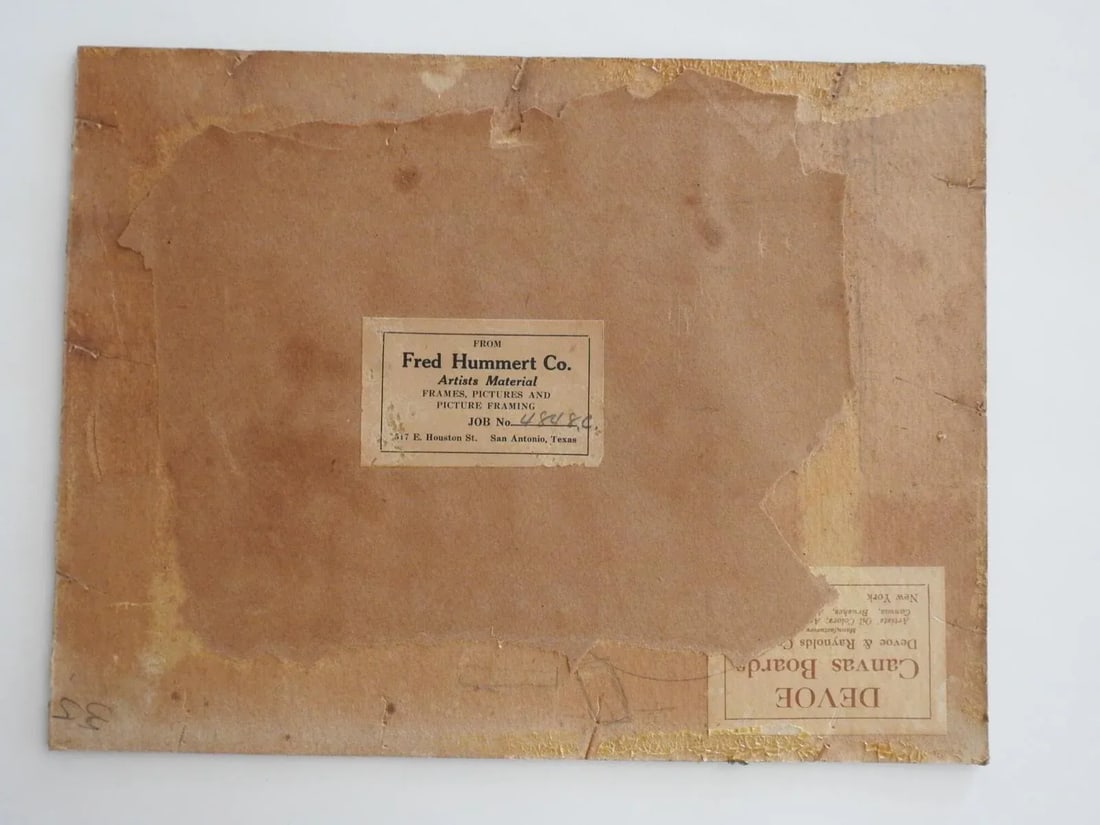 1927 Edward Harker Old Barn Painting - 3