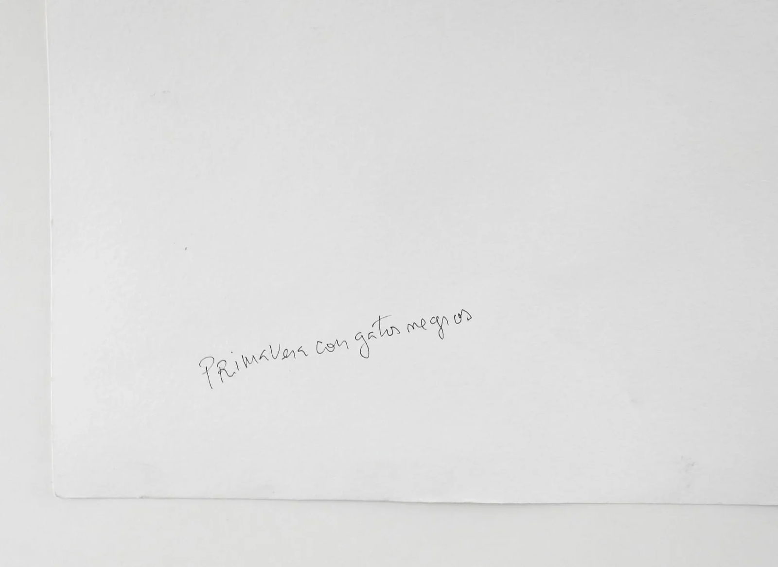 Vintage Abstract Black Cats by Benicio Nunez Painting - 6