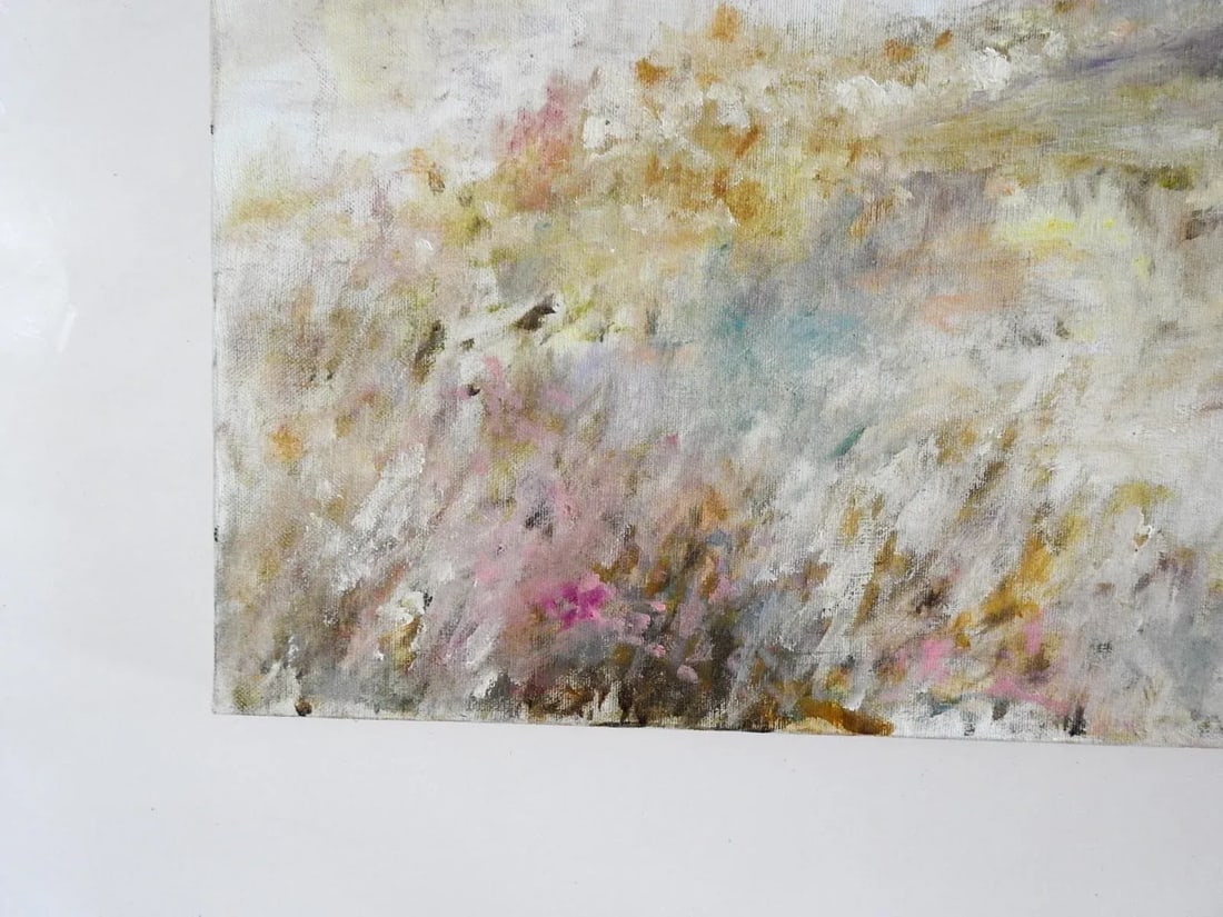 Late 20th Century Impressionist Misty Landscape Painting - 3