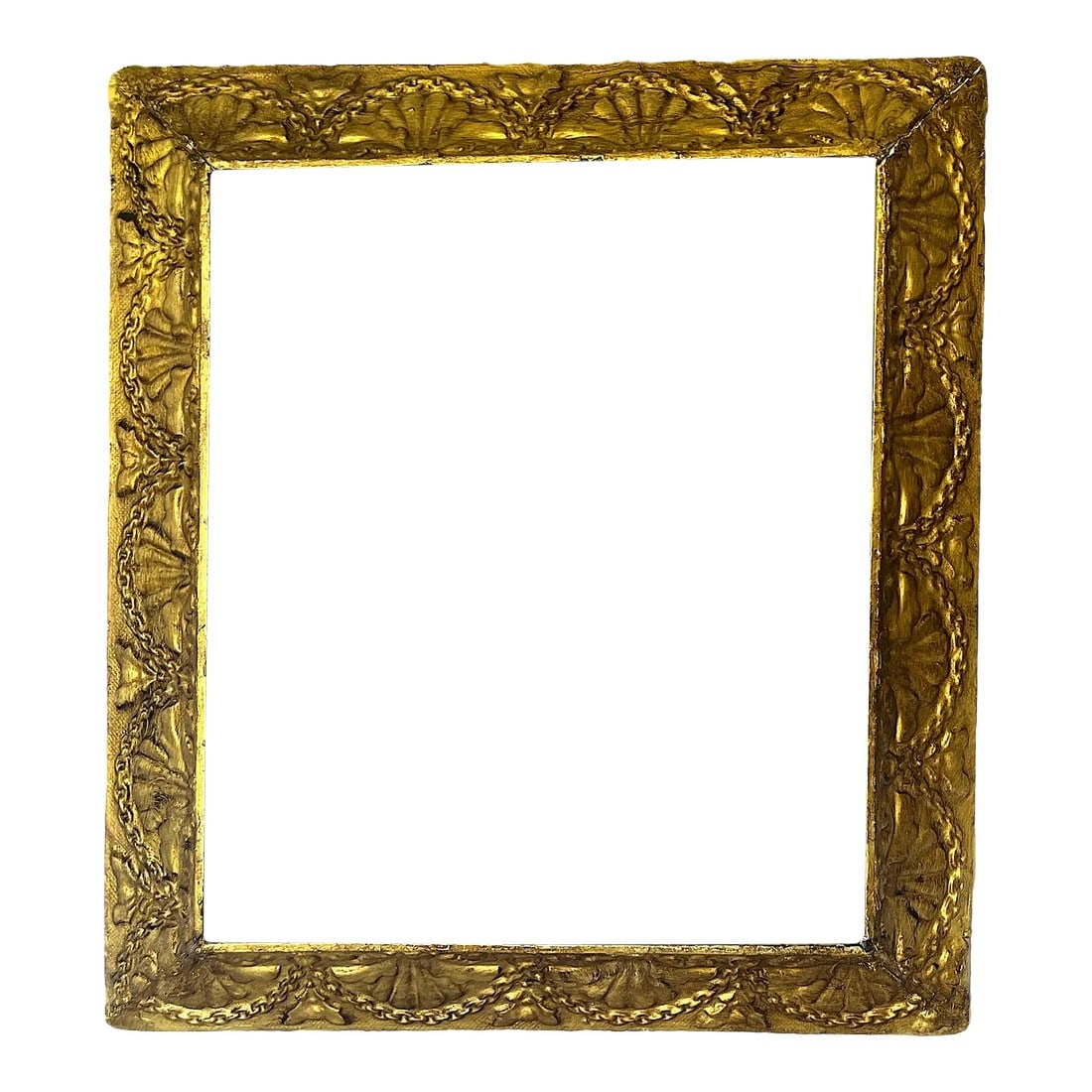 Antique Louis XVI Giltwood Frame With Shell & Garland Detailing, 19th Century (1 of 12)