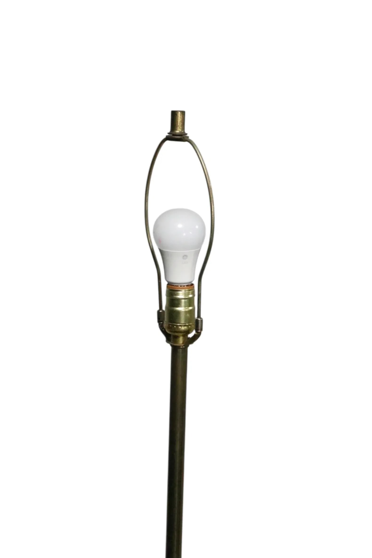 Mid 20th Century Attributed to Adrian Pearsall Combination Floor Lamp Table C. 1950/60's - 10