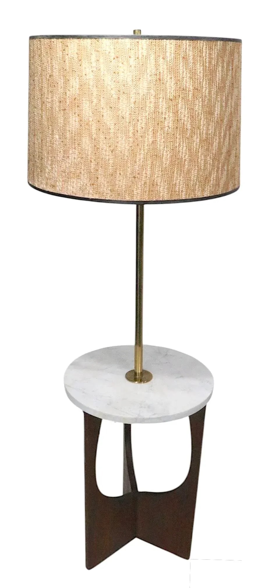 Mid 20th Century Attributed to Adrian Pearsall Combination Floor Lamp Table C. 1950/60's - 3