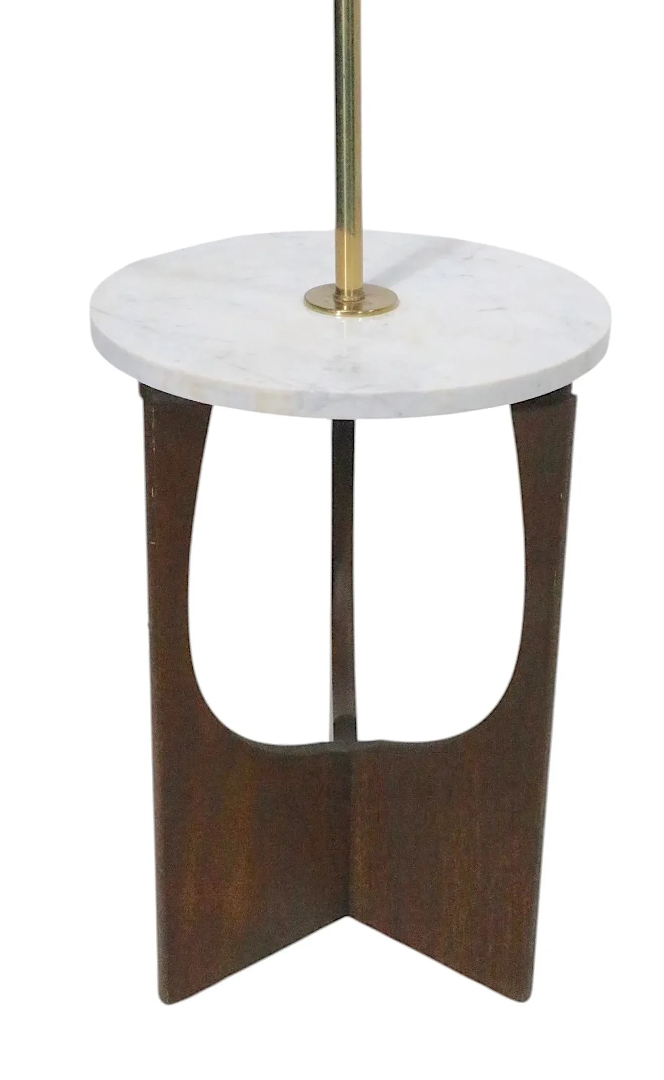 Mid 20th Century Attributed to Adrian Pearsall Combination Floor Lamp Table C. 1950/60's - 4