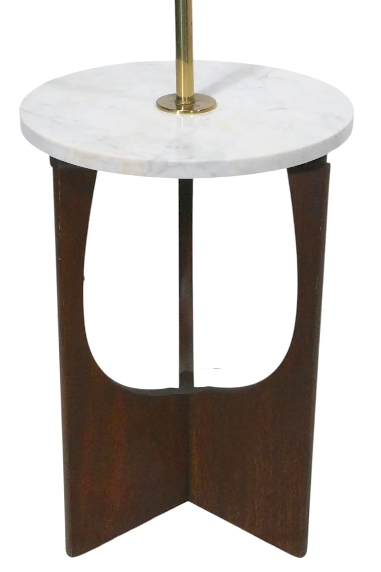 Mid 20th Century Attributed to Adrian Pearsall Combination Floor Lamp Table C. 1950/60's - 6