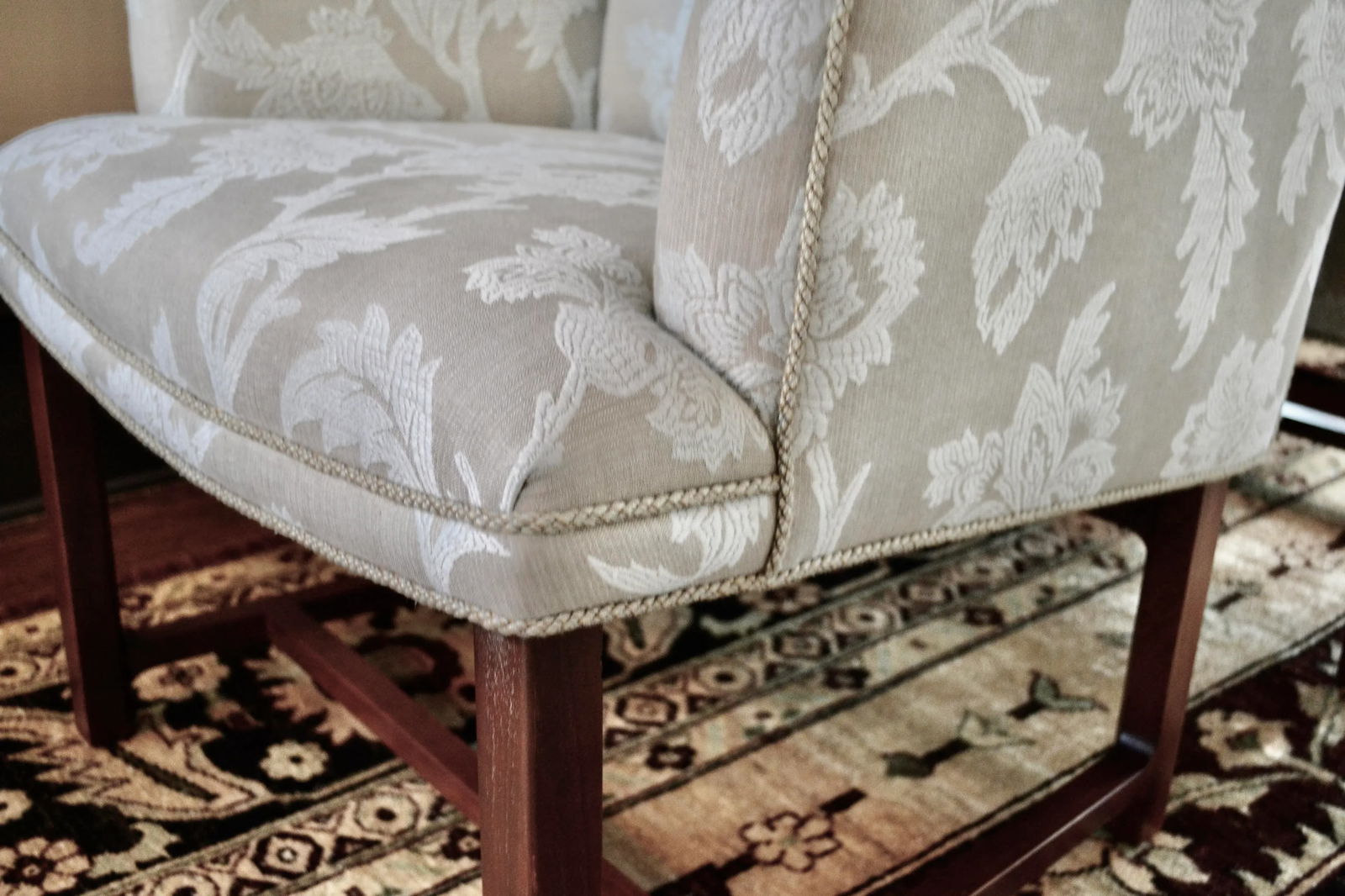 Mid 20th Century Edward Wormley Dunbar Pull-Up Lounge Chairs - A Pair - 8