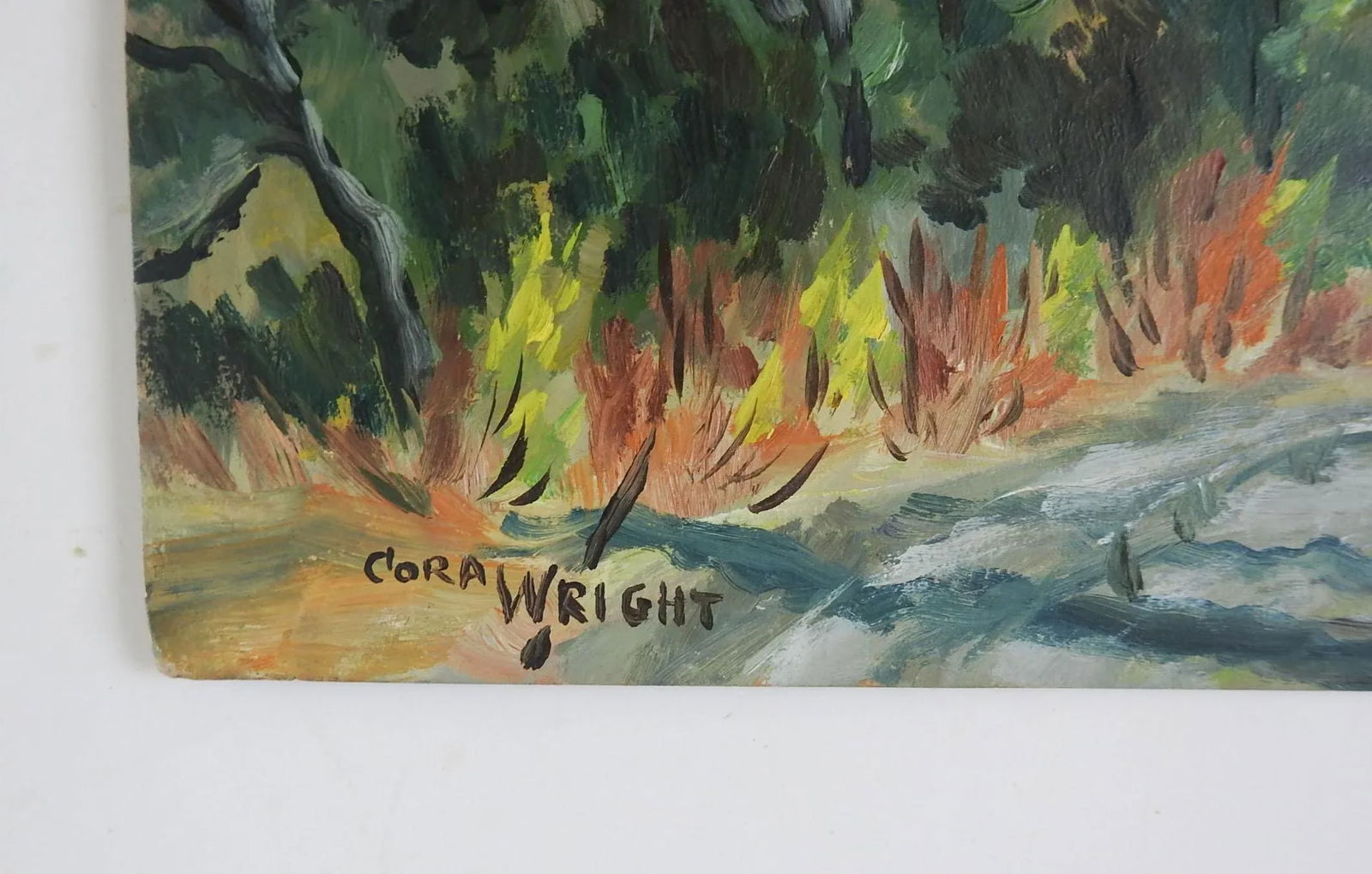 Mid 20th Century Mountain Road Landscape Painting - 2