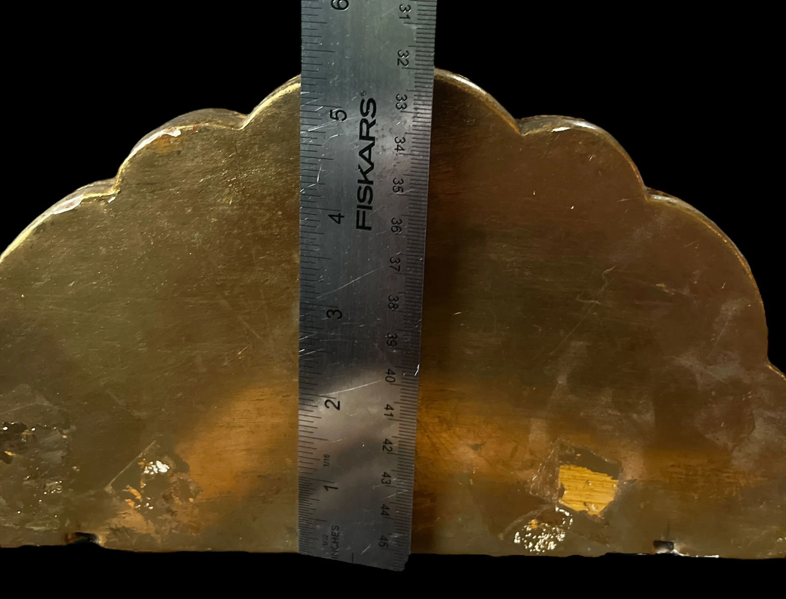 Mid 20th Century 24k Gold Leaf Acanthus Wall Bracket by Fratelli Paoletti of Florence, Italy - 10