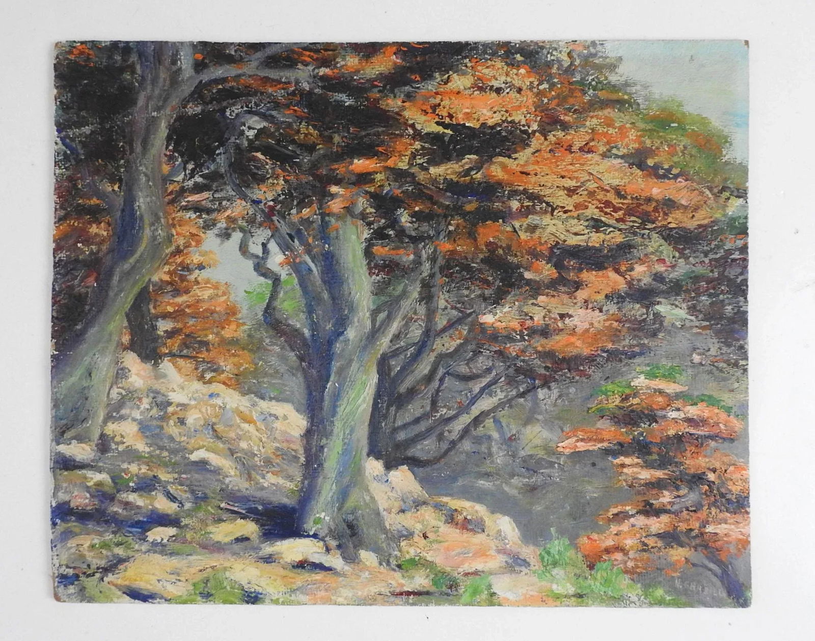 Mid 20th Century California Impressionist Landscape Painting - 6