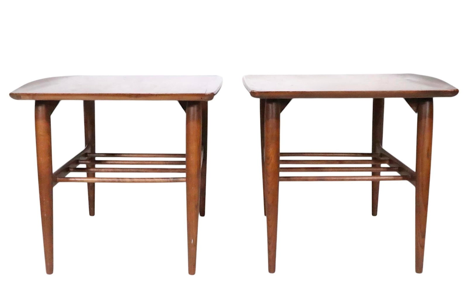 Pr. Mid Century Surfboard Top Side Tables by Bassett C 1950/60's - 7