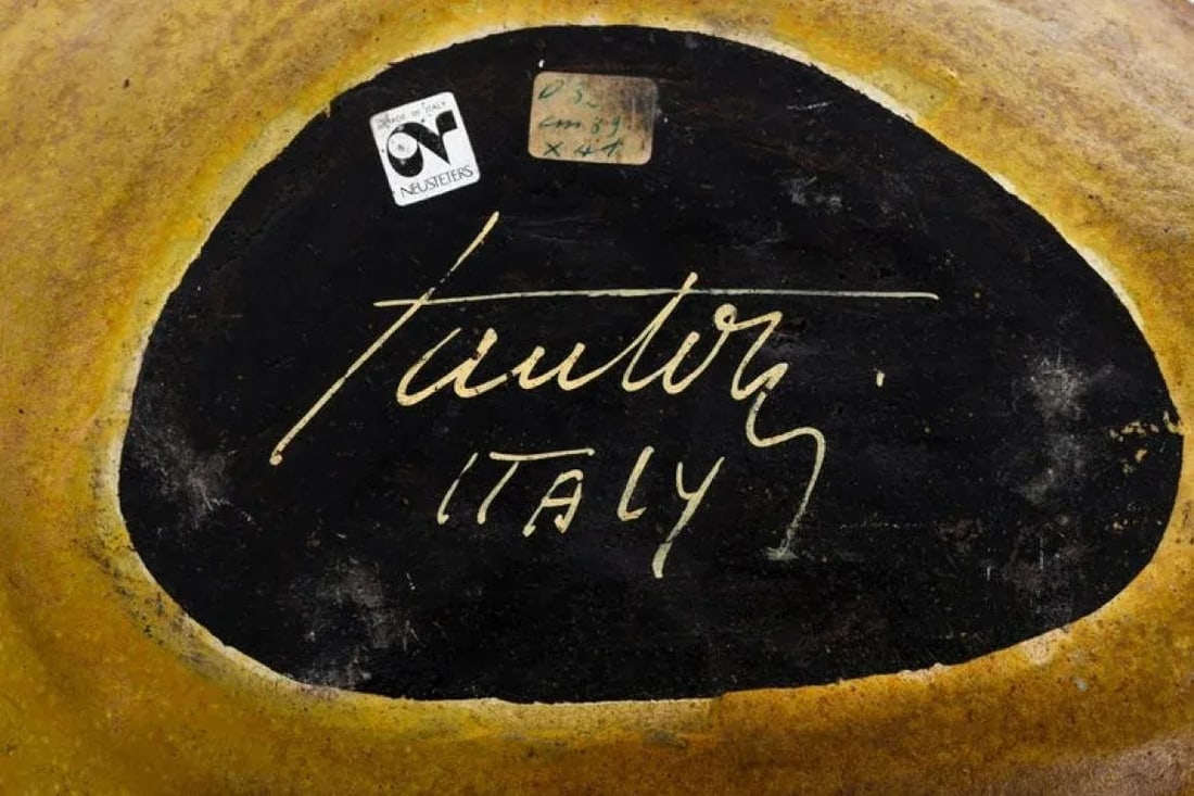 1950s Fantoni Glazed Ceramic Bowl - 6