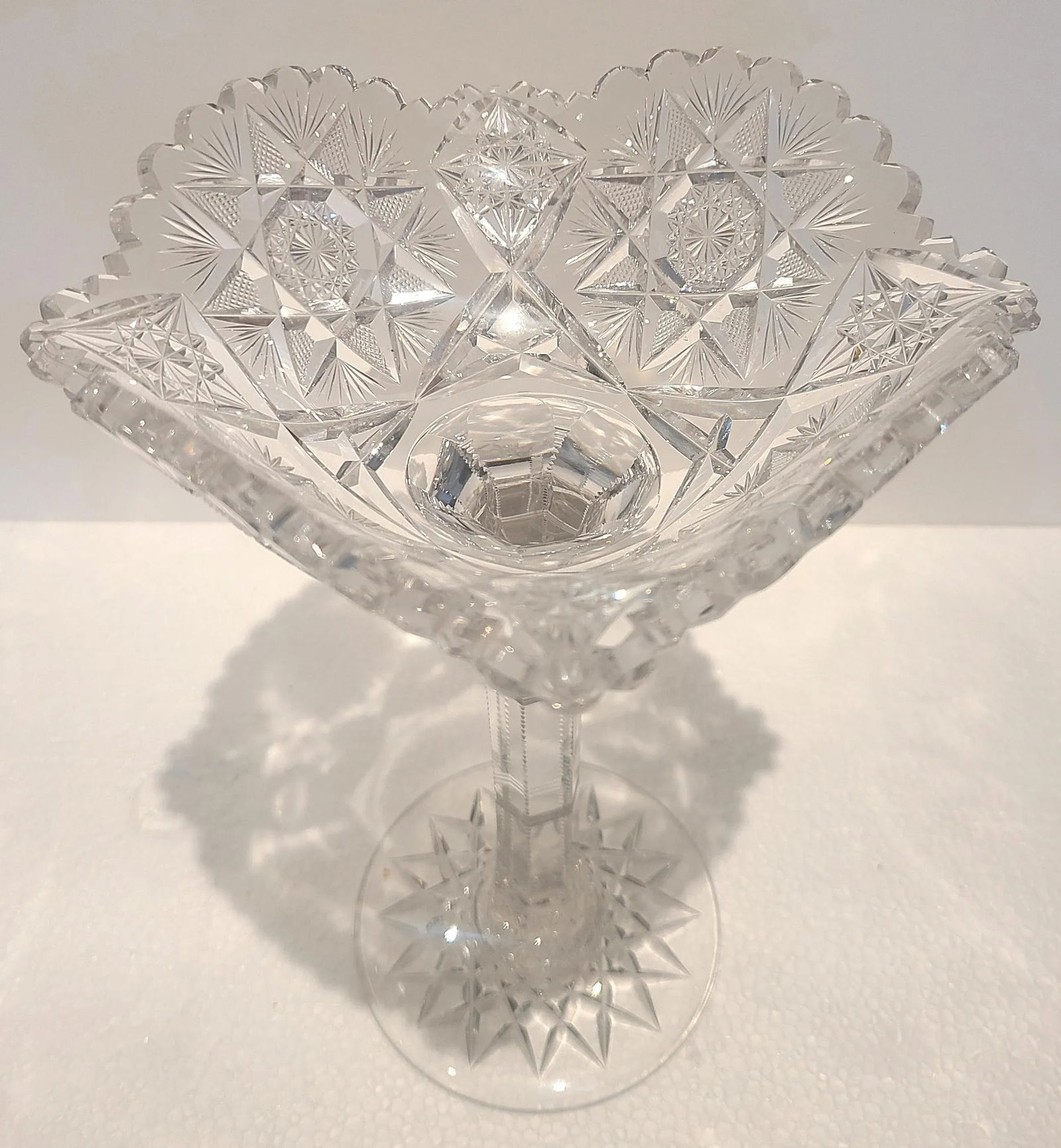 Vintage Czech Bohemian Queens Lace Bowl Set - 3 Pieces - 6