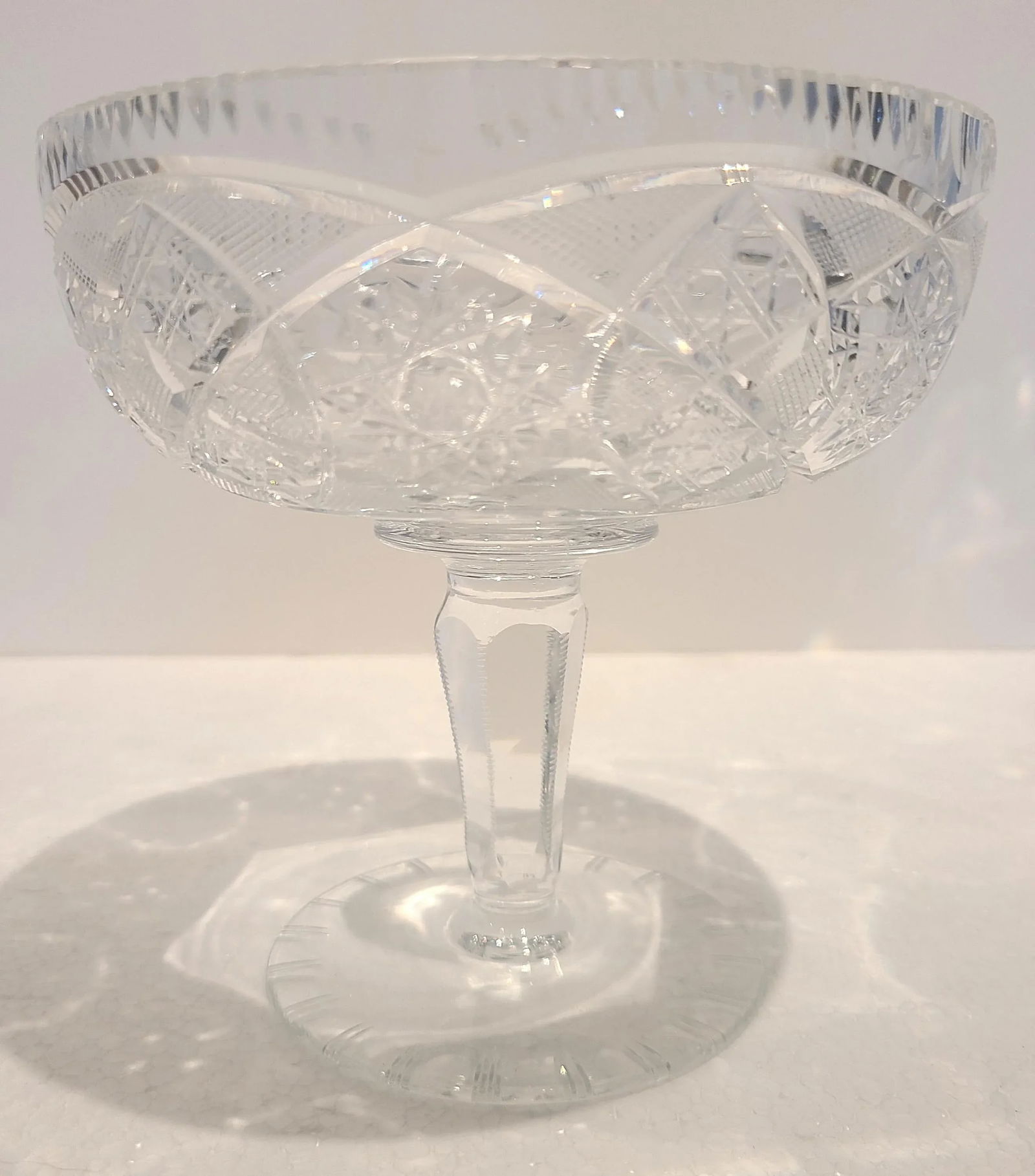 Vintage Czech Bohemian Queens Lace Bowl Set - 3 Pieces - 7