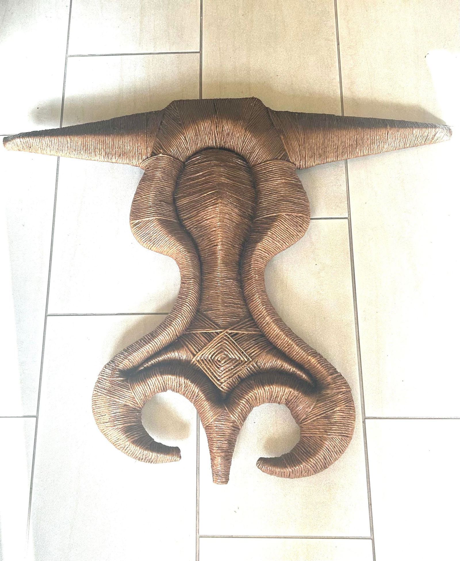 Large, George R. Bucher, "Astro Fashion", String/Twine Wall Hanging/Art Sculpture, 1960's - 11