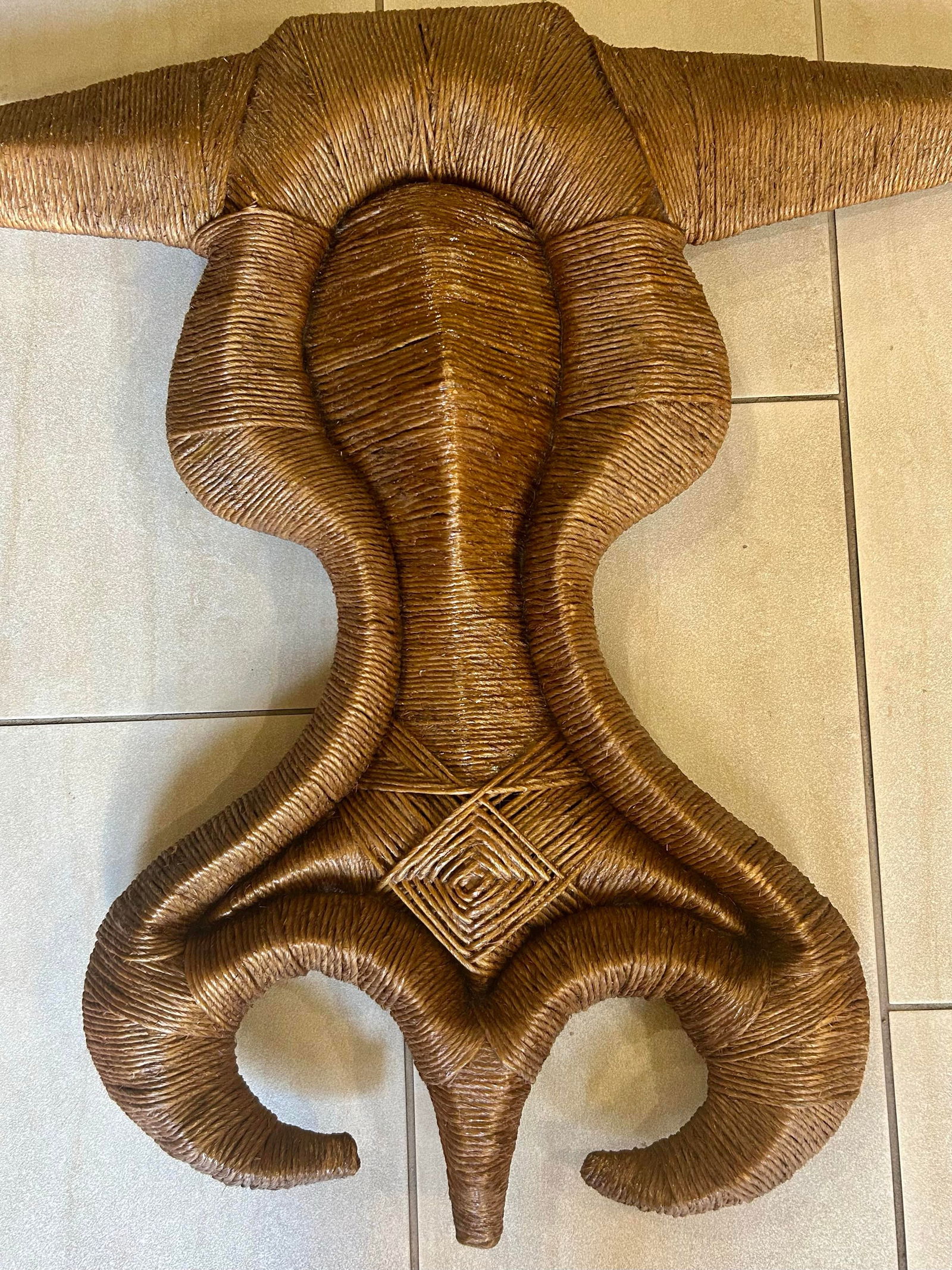 Large, George R. Bucher, "Astro Fashion", String/Twine Wall Hanging/Art Sculpture, 1960's - 2