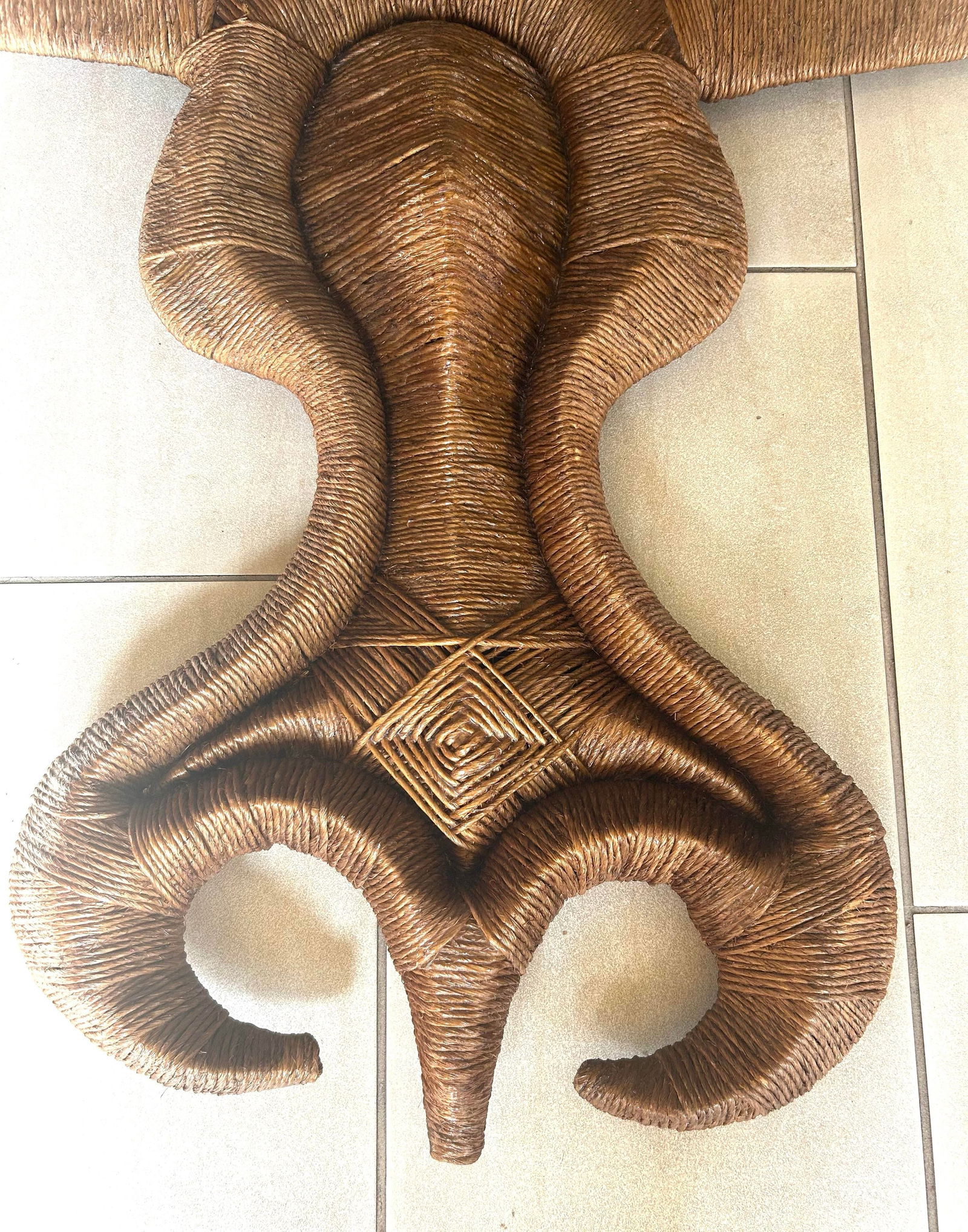 Large, George R. Bucher, "Astro Fashion", String/Twine Wall Hanging/Art Sculpture, 1960's - 3