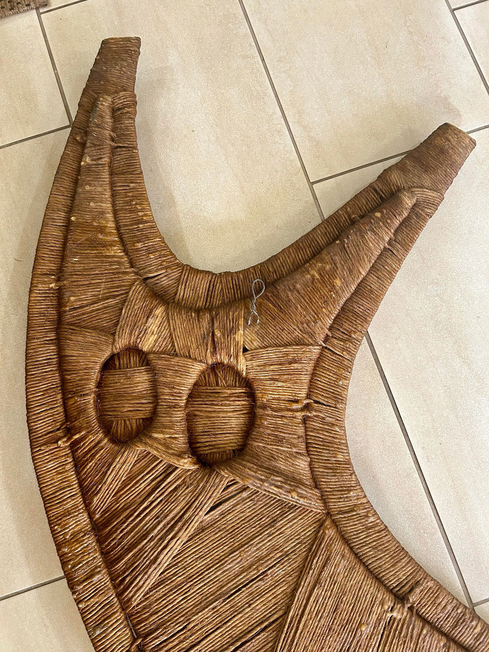 Large, George R. Bucher, String/Twine Wall Hanging/Art Sculpture, 1960's - 5