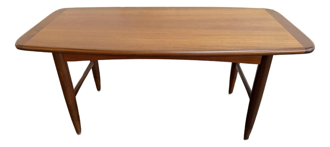 Vintage Mid-Century Danish Modern Teak Coffee Table (1 of 7)
