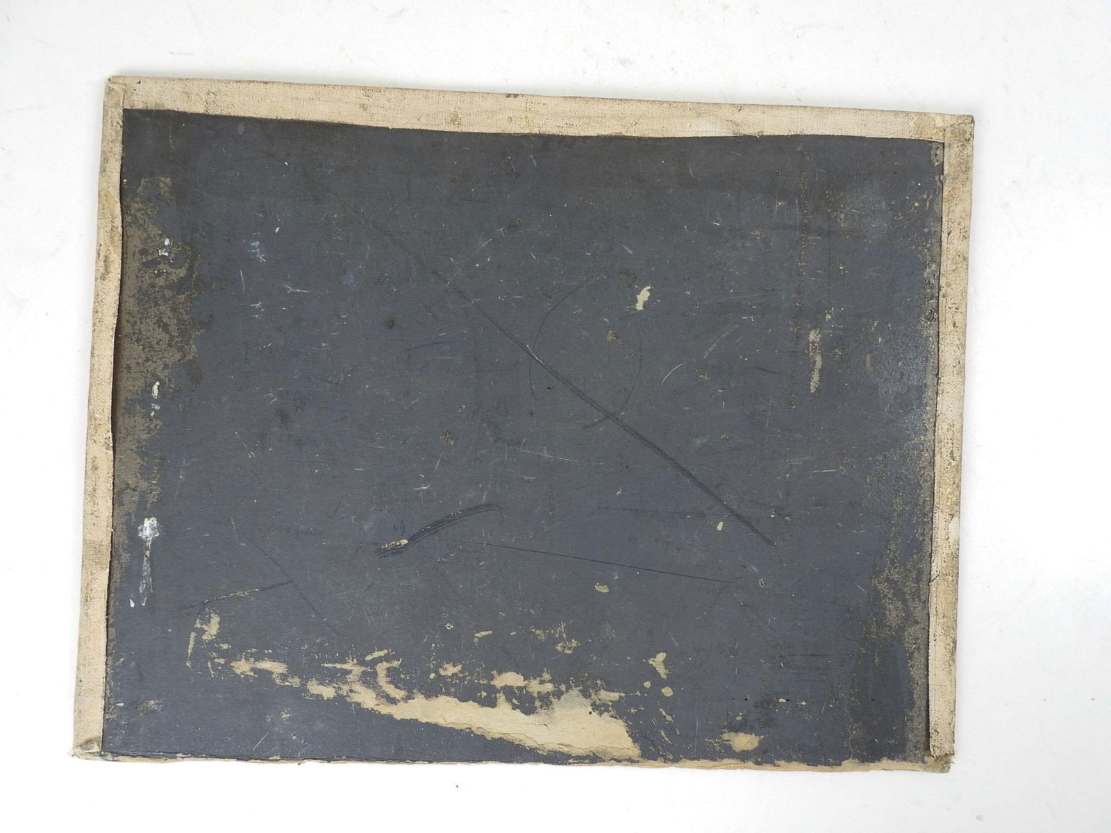 Early 20th Century Pears Plums Still Life Fruit Painting - 3