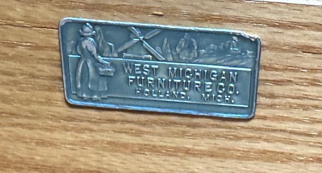 1950s Mid Century Modern Walnut Bedroom Set by West Michigan Furniture C. 1950's Highboy Dresser Wit - 7