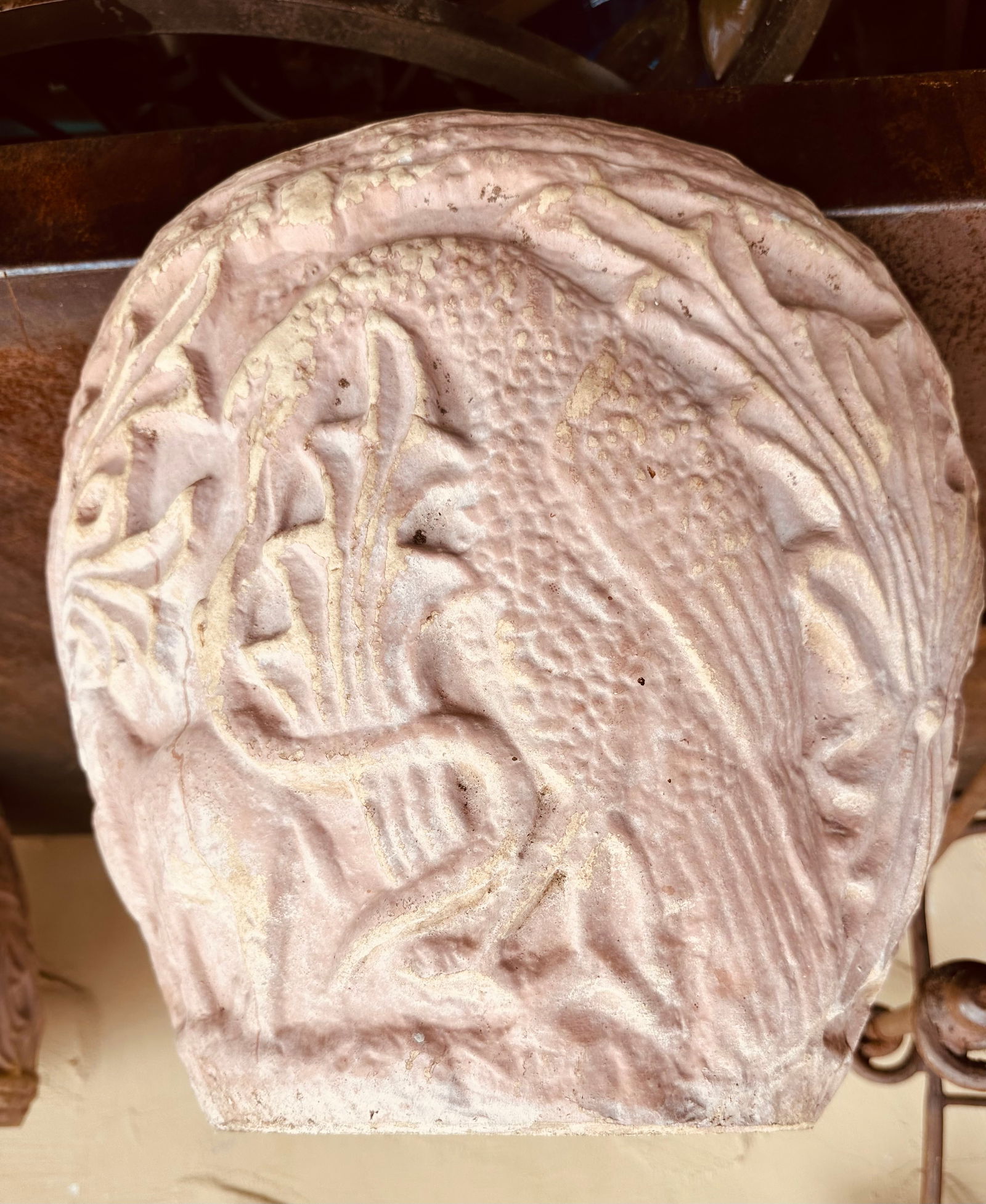 Vintage Italian Tertacotta Tuscan Majolica Planters-a Pair - 13