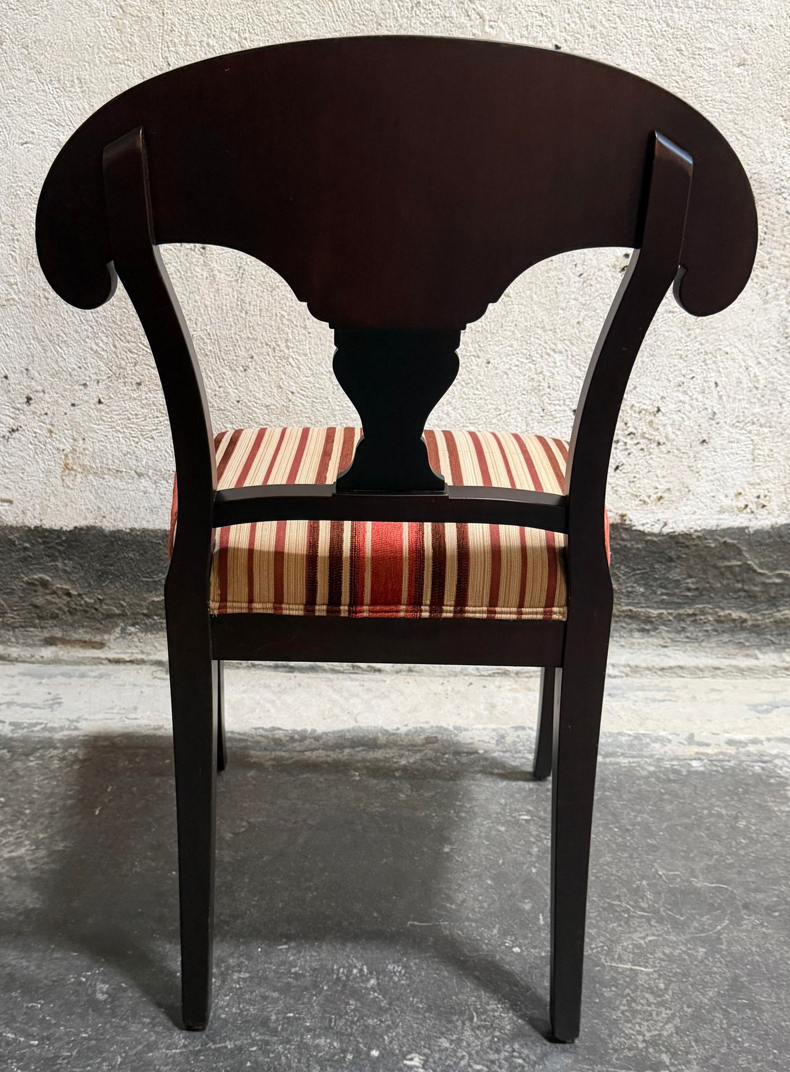 Pair of Antique Swedish Karl Johan Biedermeier Flame Birch Chairs - Restored - 7