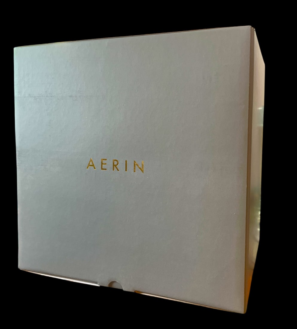 Aerin Calinda Moon Vase – Hand-Thrown Italian Pottery, New in Box 10"w X 11"h - 2