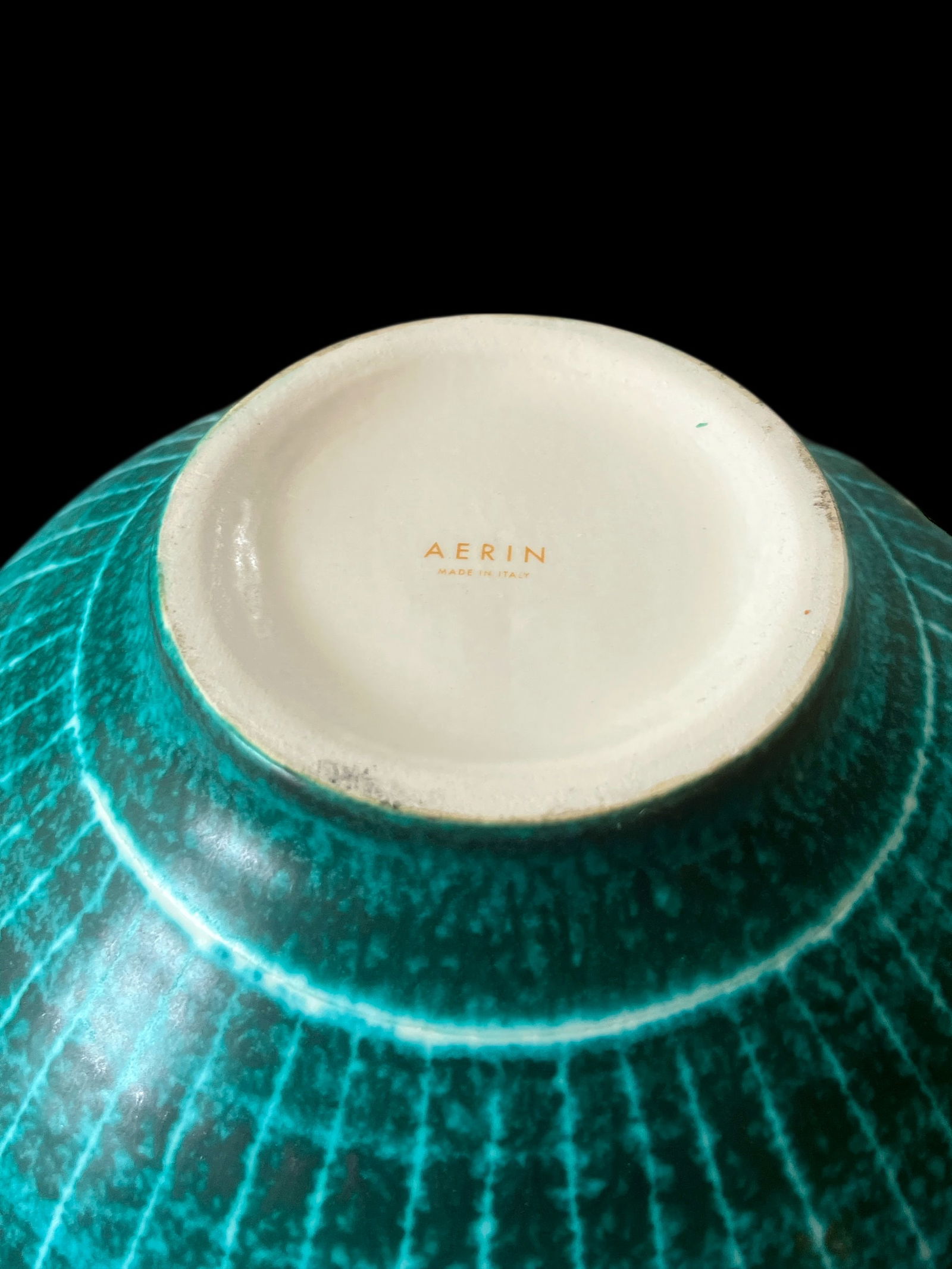 Aerin Calinda Moon Vase – Hand-Thrown Italian Pottery, New in Box 10"w X 11"h - 7