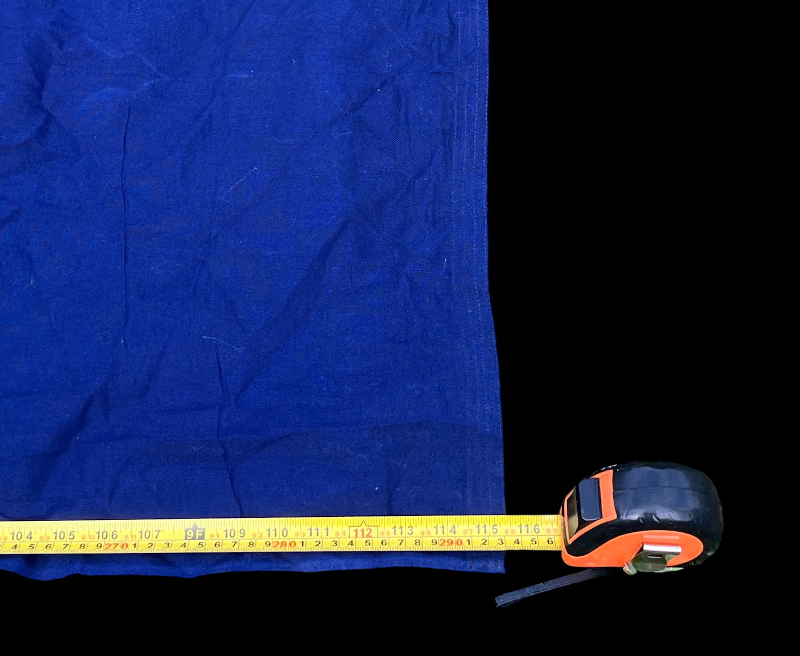 Hand-Sewn Oversized Australia Flag – 115" X 54" – Early 20th Century Textile Maritime or - 8