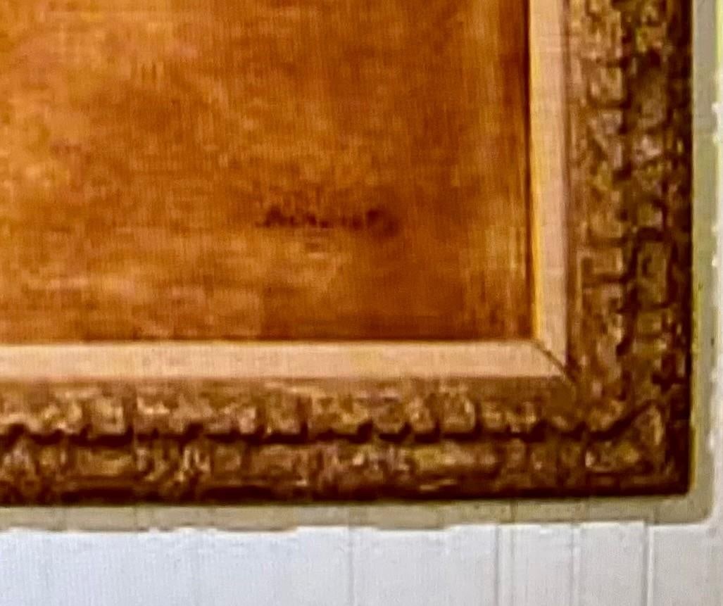 1960's Belly Dancer-Oil on Canvas-"Morocco"- Custom Framed & Signed - 2