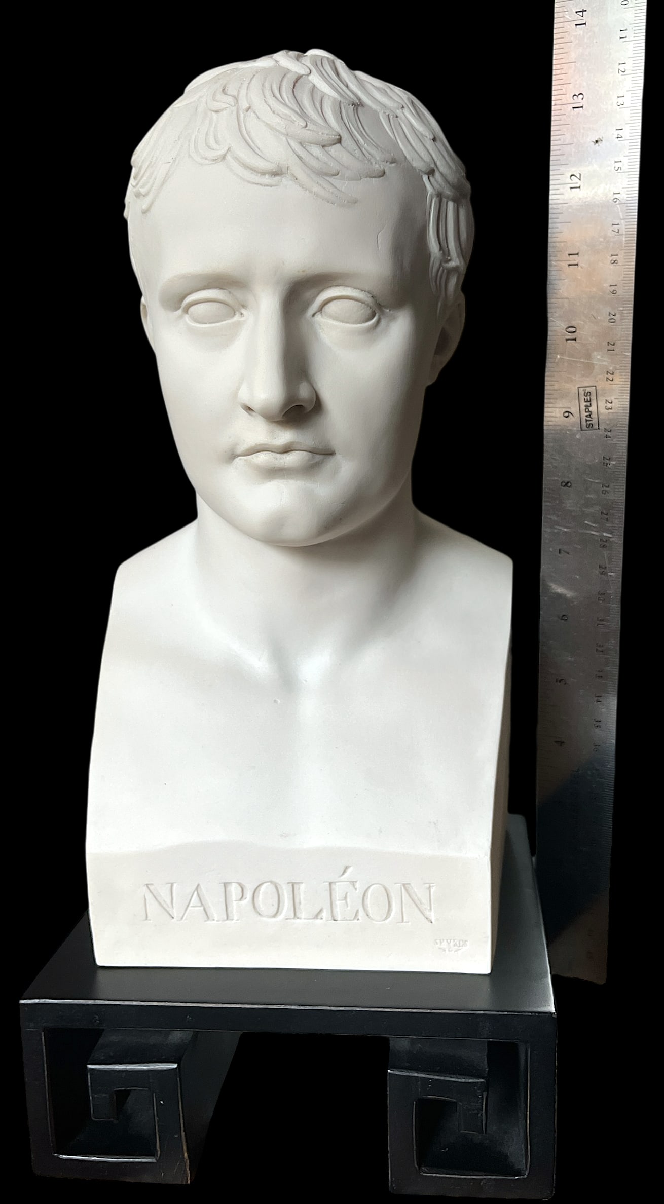 Napoléon Bust by Antoine-Denis Chaudet – Museum Cast (Sèvres / Louvre Stamp), on - 11