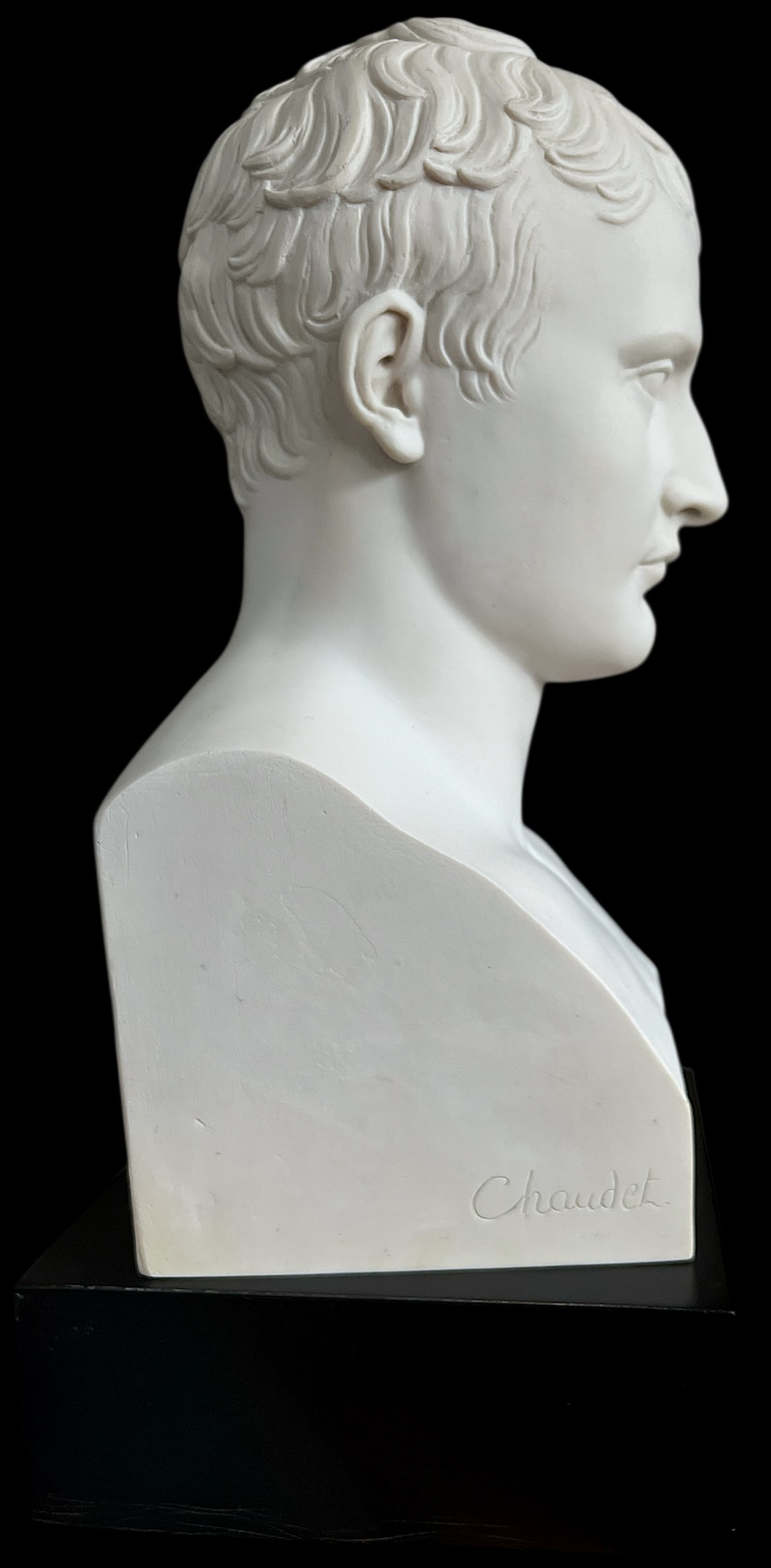 Napoléon Bust by Antoine-Denis Chaudet – Museum Cast (Sèvres / Louvre Stamp), on - 3