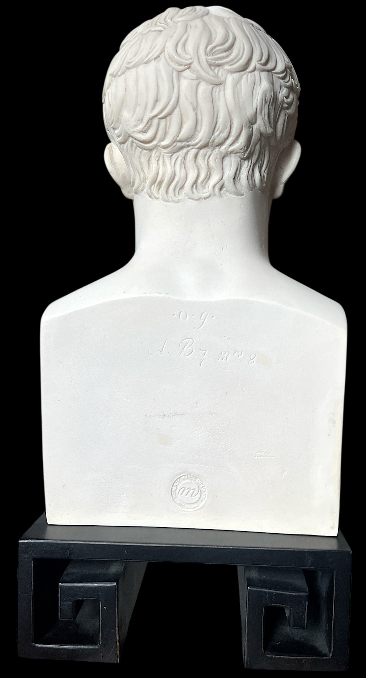 Napoléon Bust by Antoine-Denis Chaudet – Museum Cast (Sèvres / Louvre Stamp), on - 4