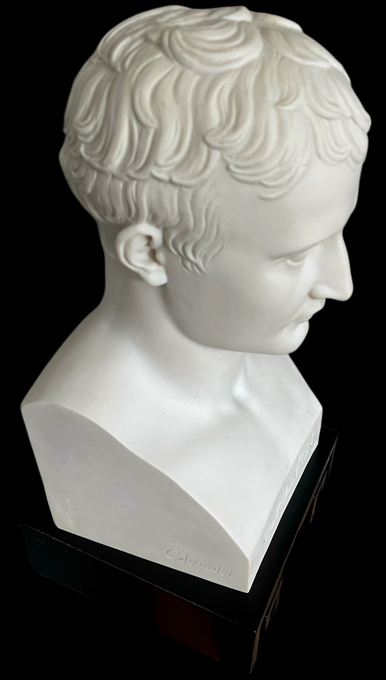 Napoléon Bust by Antoine-Denis Chaudet – Museum Cast (Sèvres / Louvre Stamp), on - 6