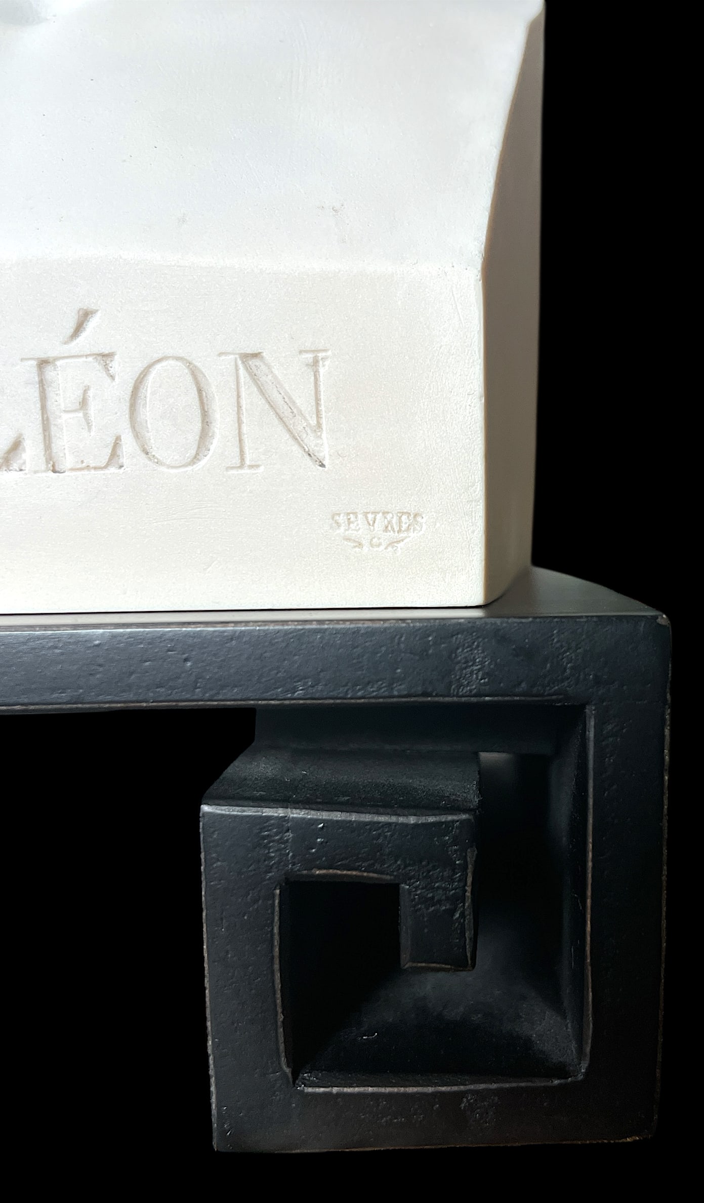 Napoléon Bust by Antoine-Denis Chaudet – Museum Cast (Sèvres / Louvre Stamp), on - 9