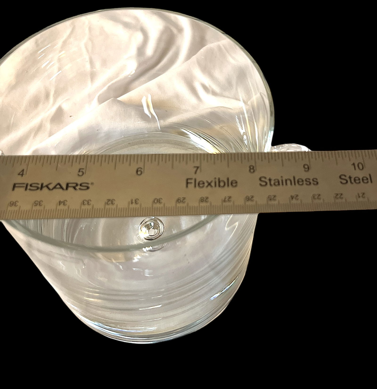 Vintage Krosno Crystal Ice Bucket | Poland | Mid-Century Modern Barware - 6