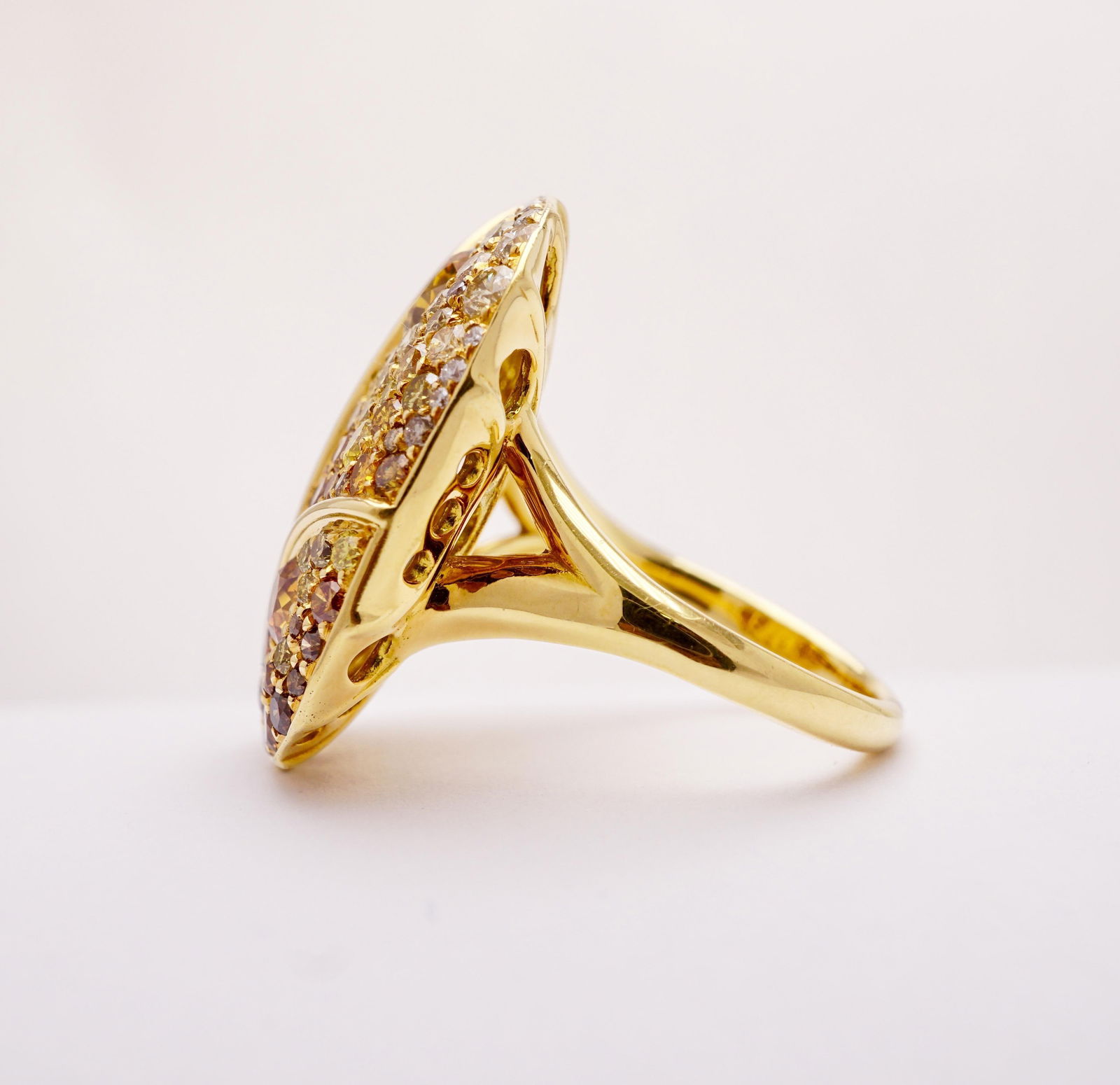 The Loch Fancy Colored Diamonds Simon Ardem New York Fall Collection Ring - 5